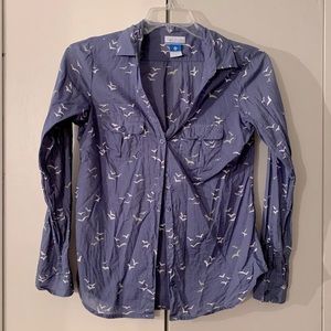 Columbia long sleeve button up shirt